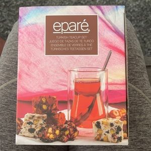 New Epare’ Turkish Teacup Set